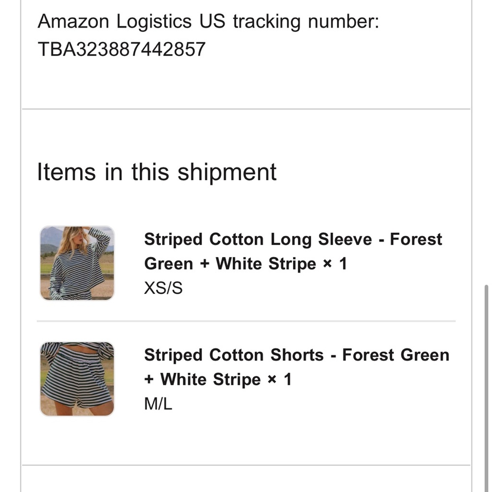 Daily Drills Forest Green and White Striped Athletic Shorts Set